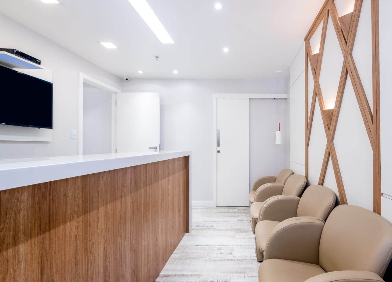 Recepção Città Office Mall – Barra da Tijuca