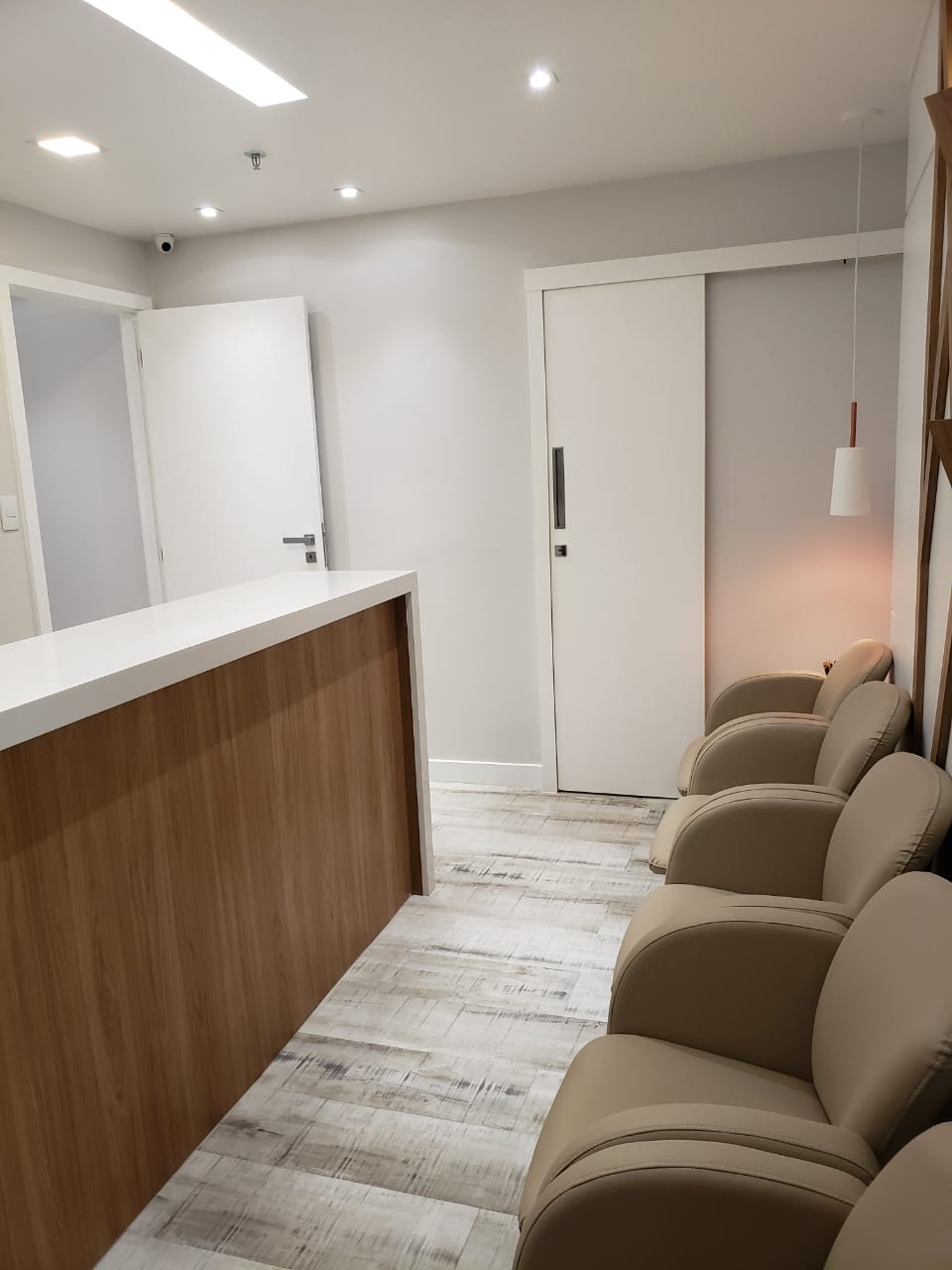 Clínica Médica – recepção da unidade Barra da Tijuca